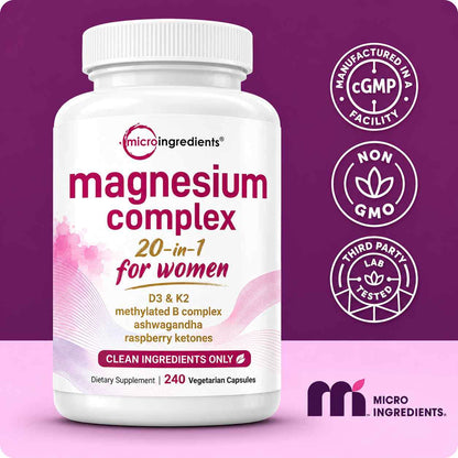 Maximum Absorption Magnesium Complex Supplement