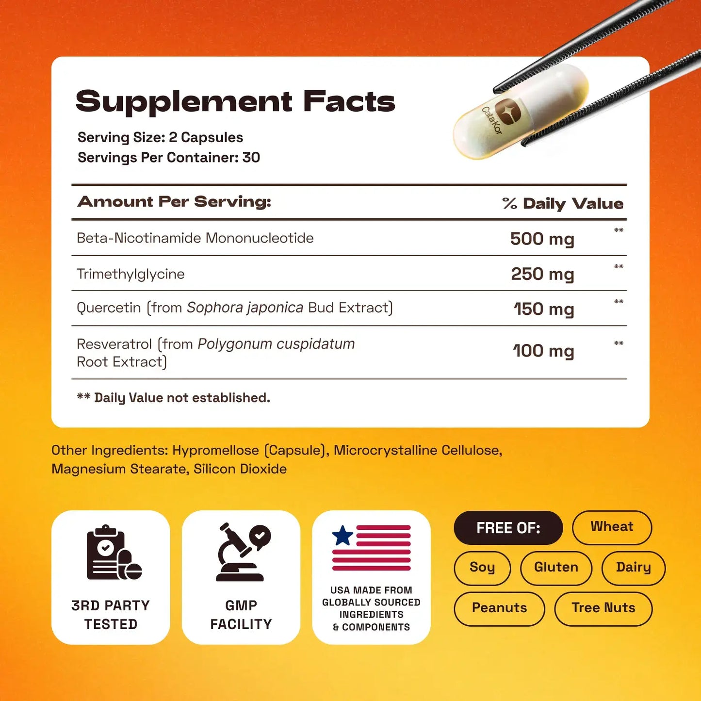 Ultimate Cellular Defiance: 4-in-1 NAD+ Boosting NMN Supplement