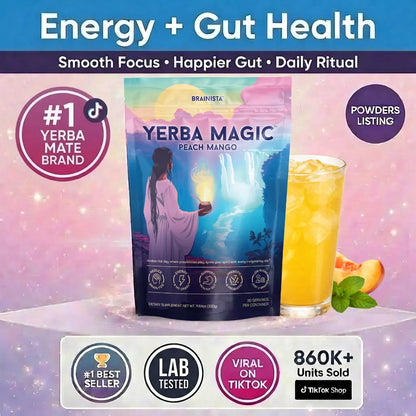 Clean Energy & Laser Focus Yerba Mate Instant Tea Powder
