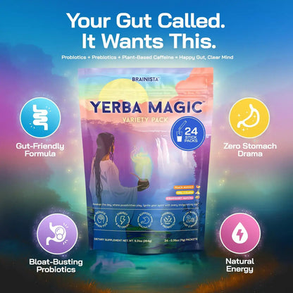 Clean Energy & Laser Focus Yerba Mate Instant Tea Powder