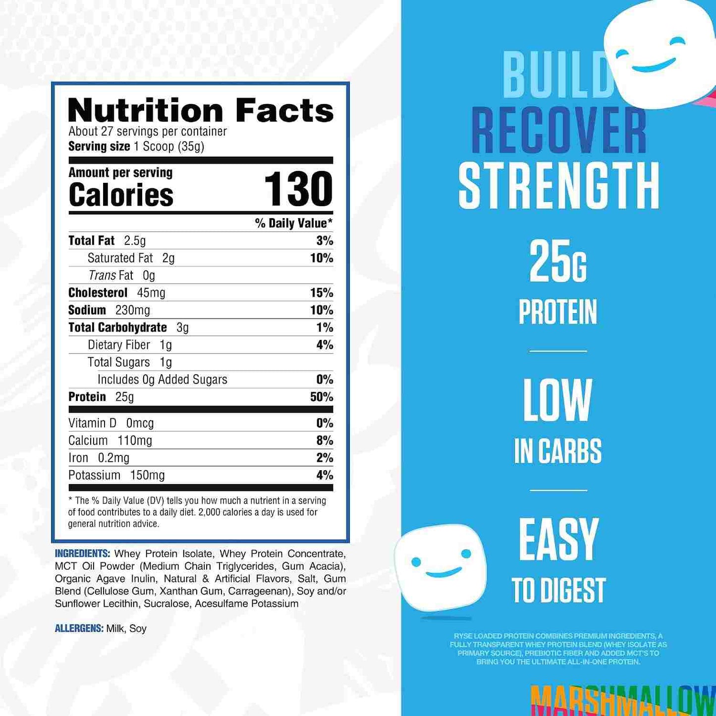 Loaded Whey Protein Powder: Build Lean Muscle & Recover Faster