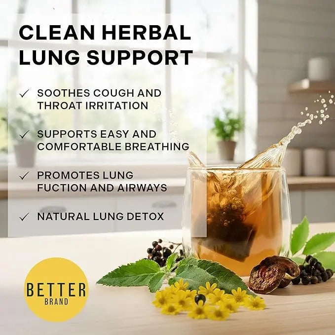 Herbal Lung Detox Tea Bags- 15 Tea Bags