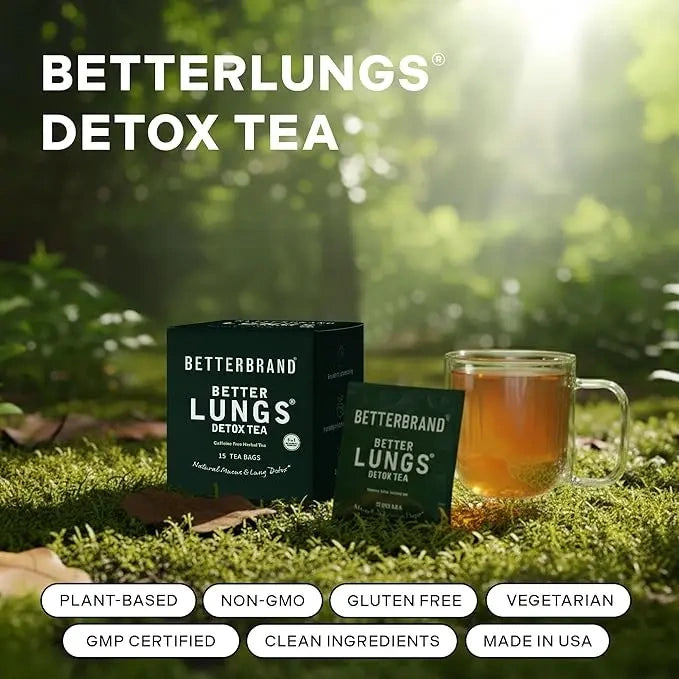 Herbal Lung Detox Tea Bags- 15 Tea Bags