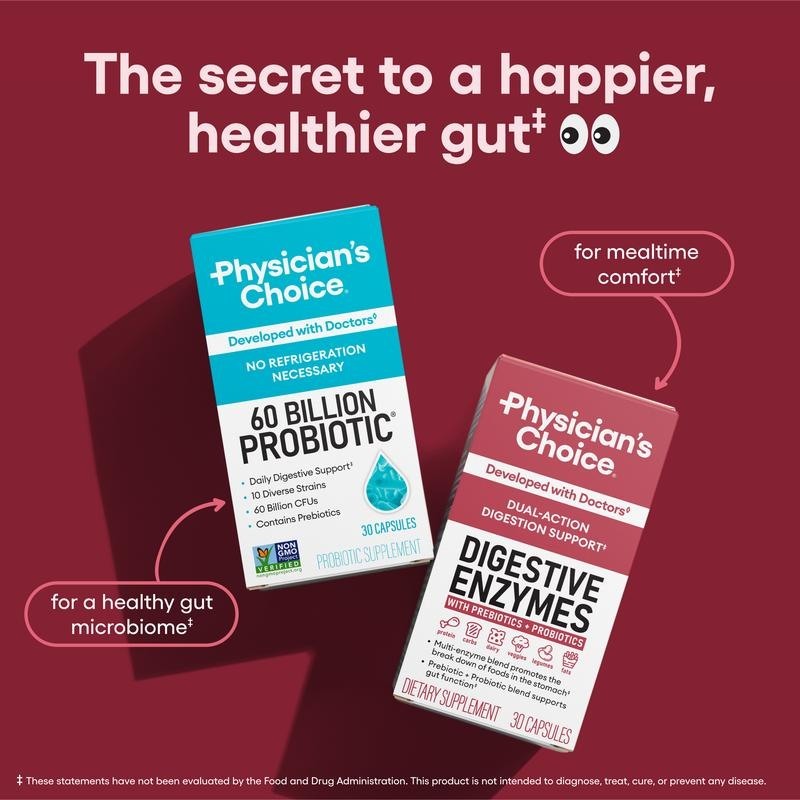 Prebiotic Digestive Enzyme Capsules