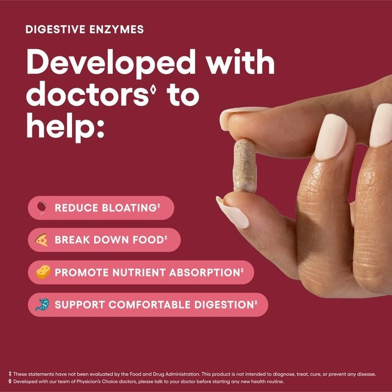 Prebiotic Digestive Enzyme Capsules