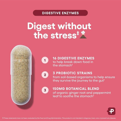 Prebiotic Digestive Enzyme Capsules