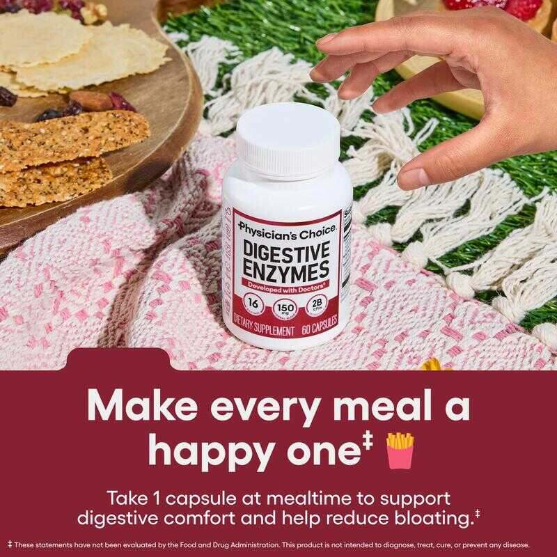Prebiotic Digestive Enzyme Capsules