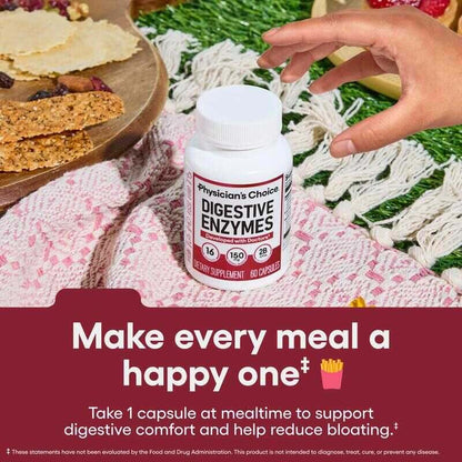 Prebiotic Digestive Enzyme Capsules