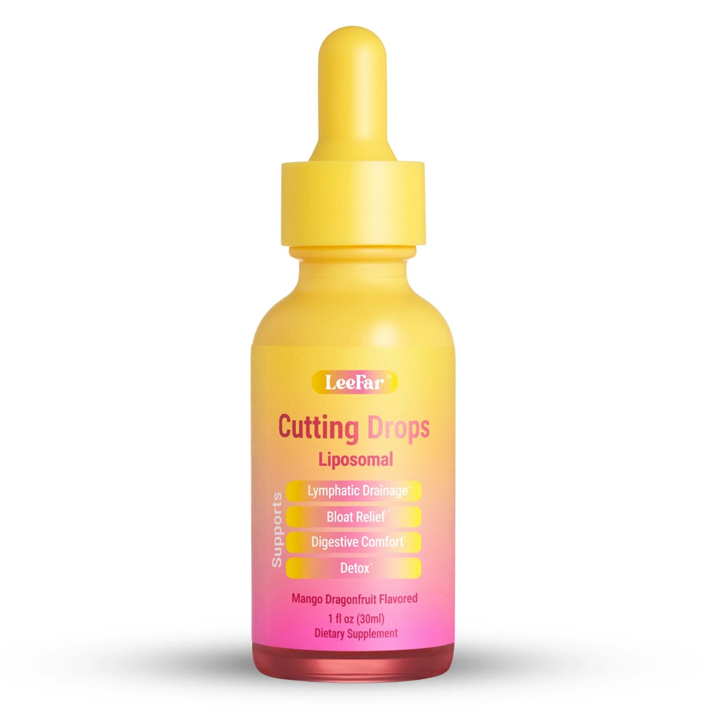 Natural Lymphatic Drainage Drops for Fast Bloat Relief & Body Detox
