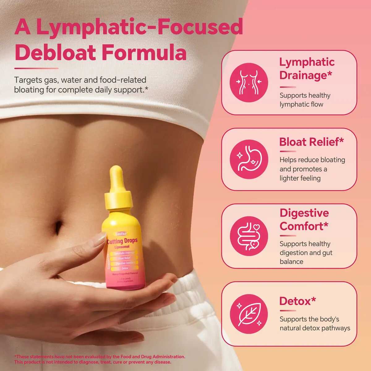 Lymphatic Drainage Debloat Drops