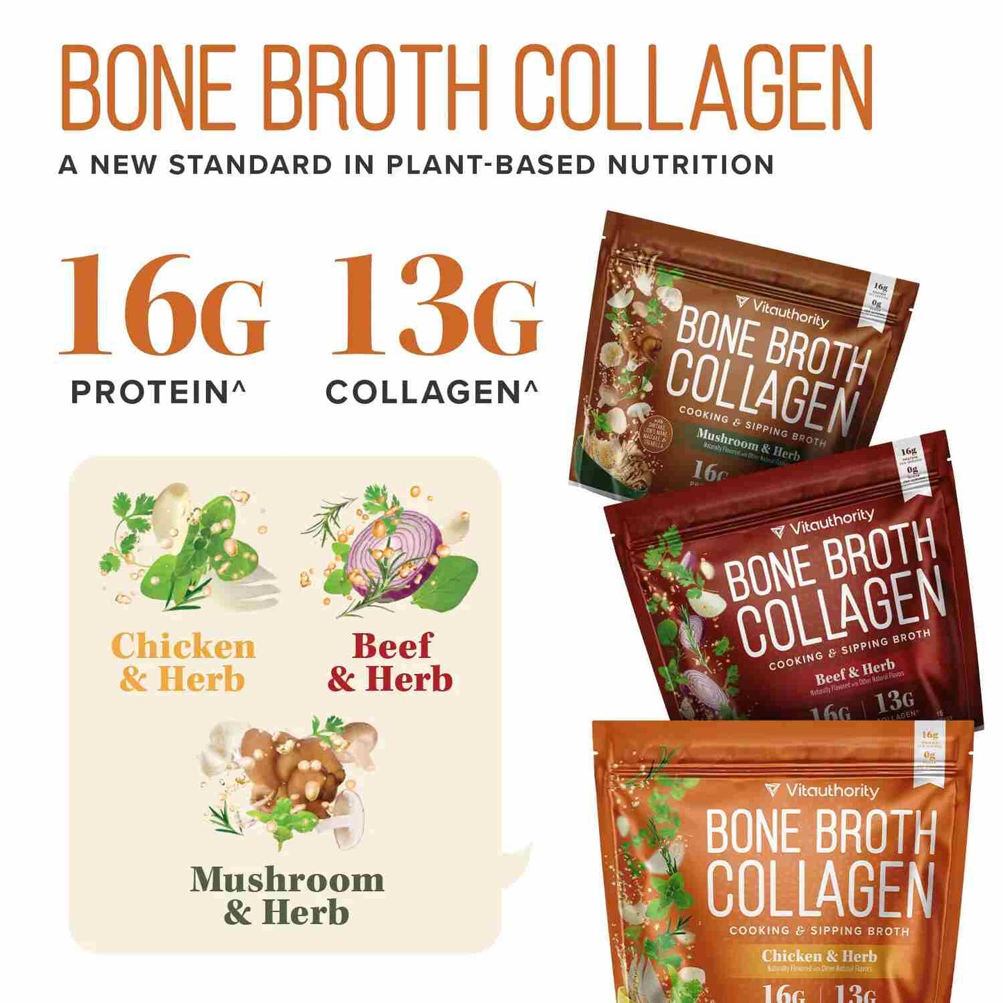 Youthful Radiance: Premium Bone Broth Collagen Powder