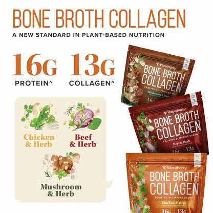 Youthful Radiance: Premium Bone Broth Collagen Powder