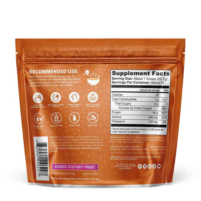 Youthful Radiance: Premium Bone Broth Collagen Powder
