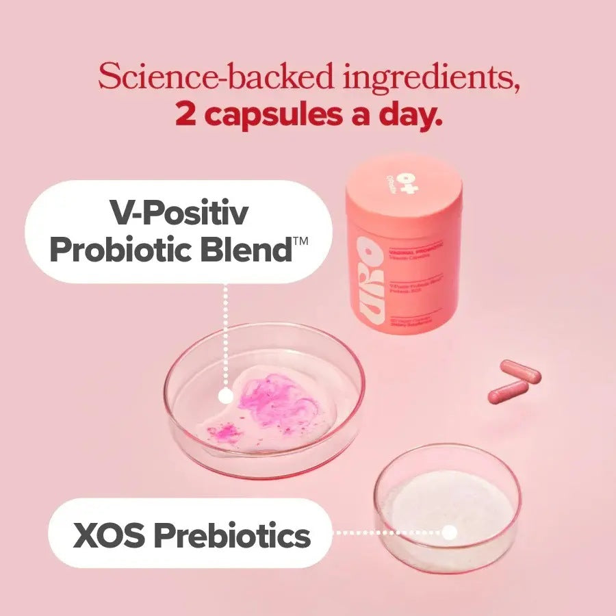 Restore Feminine Balance Naturally – Vaginal Probiotics & Prebiotics Capsules