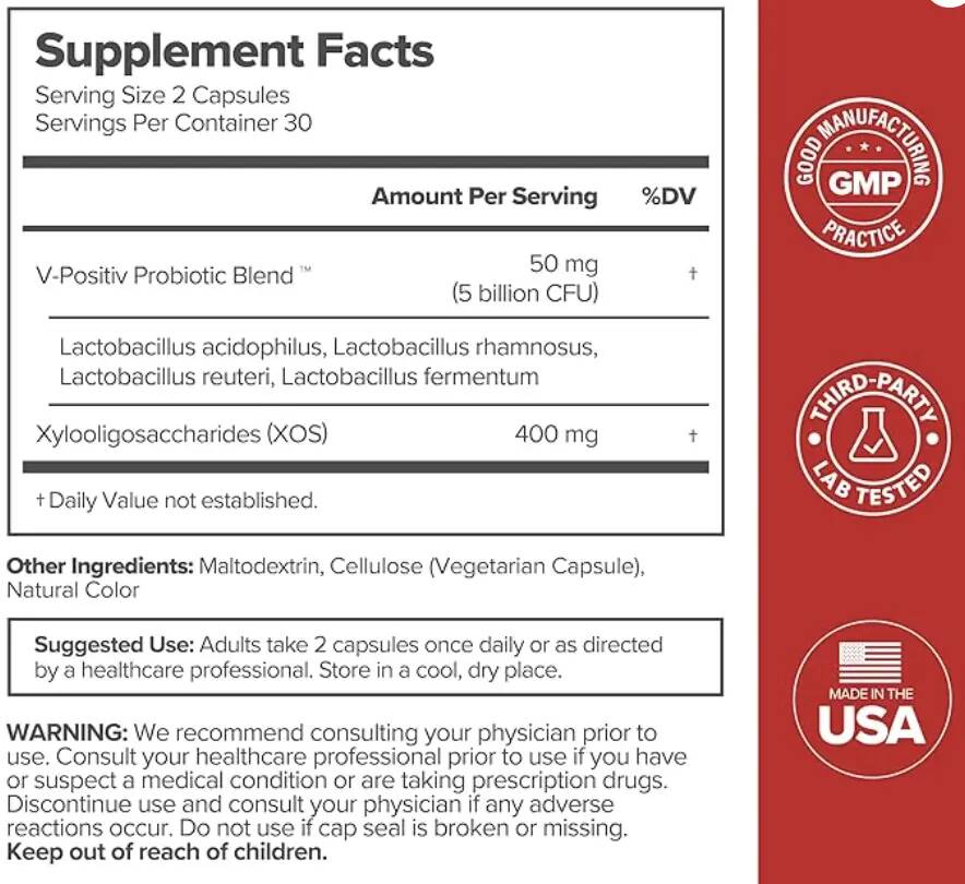Restore Feminine Balance Naturally – Vaginal Probiotics & Prebiotics Capsules