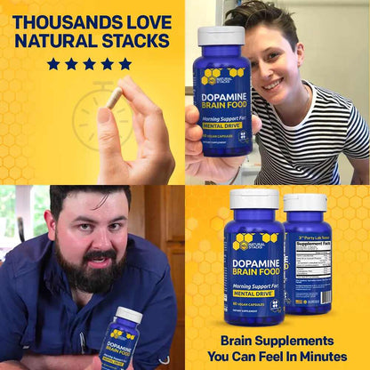 Elevate Mental Drive: Dopamine Precursor Brain Supplement
