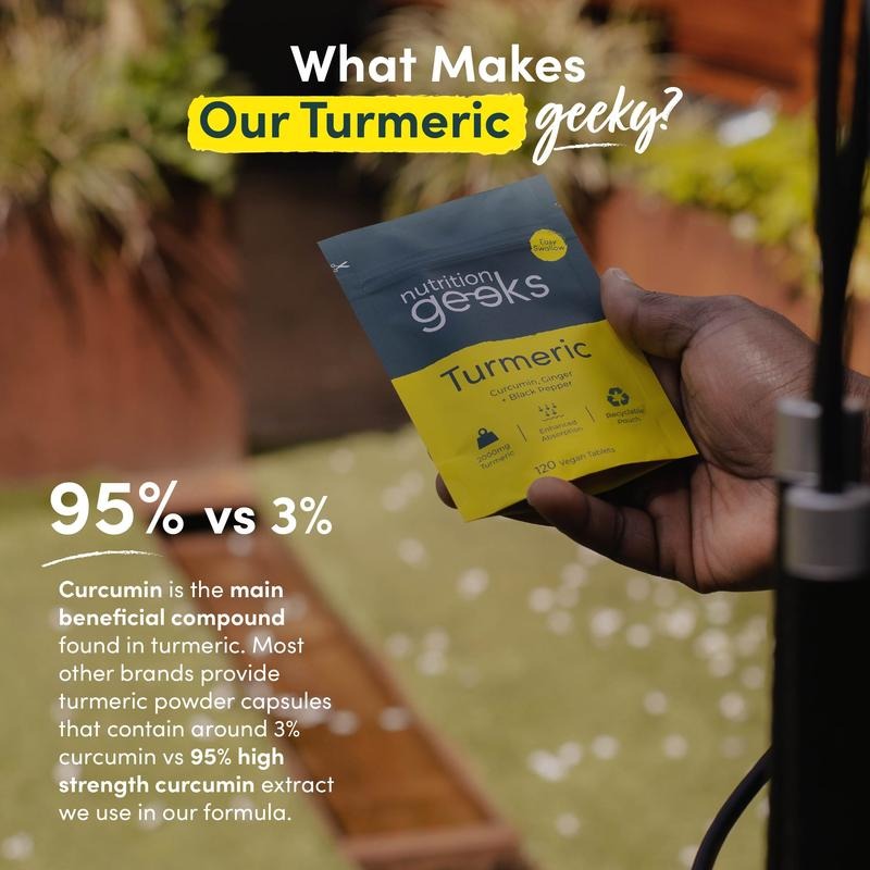 Organic Turmeric Curcumin with Black Pepper & Ginger
