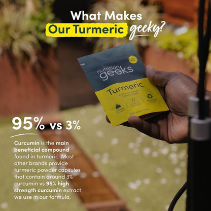 Organic Turmeric Curcumin with Black Pepper & Ginger