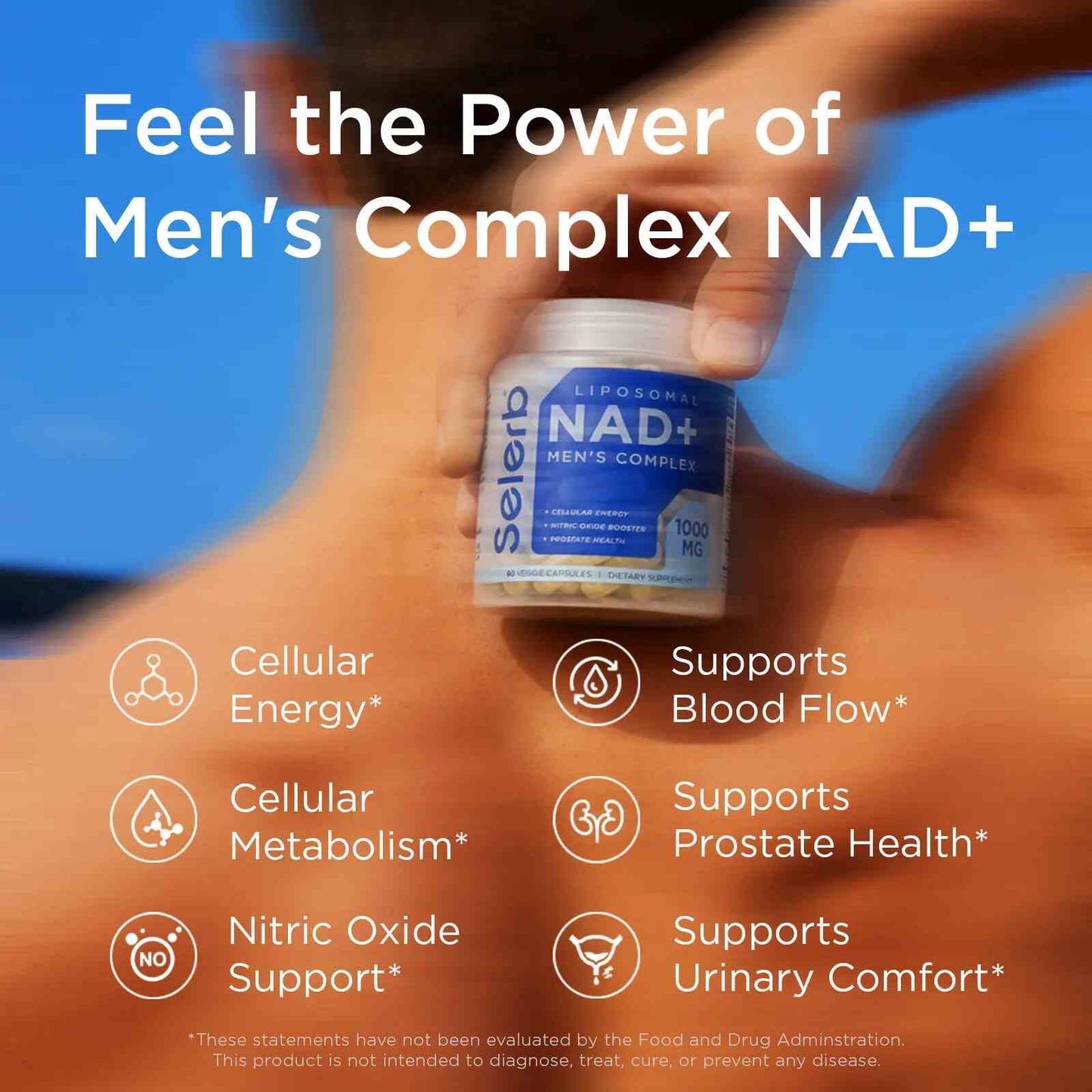 Liposomal NAD+ Supplement — Energy & Anti-Aging