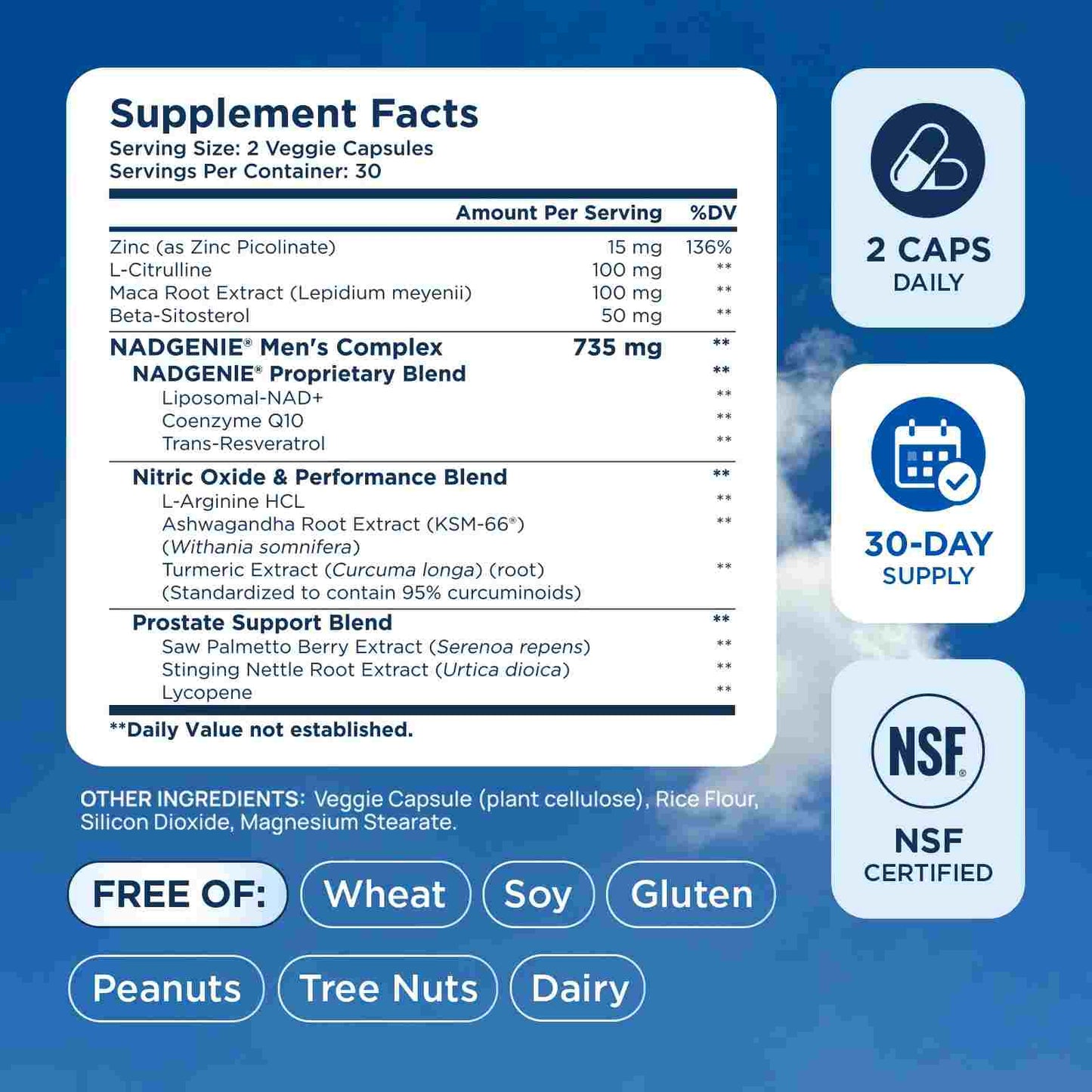 Liposomal NAD+ Supplement — Energy & Anti-Aging