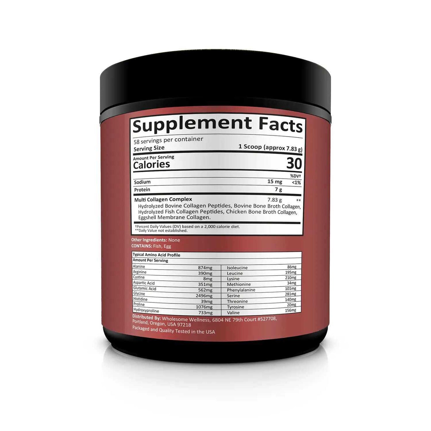 5-Type Multi-Source Hydrolyzed Collagen Powder