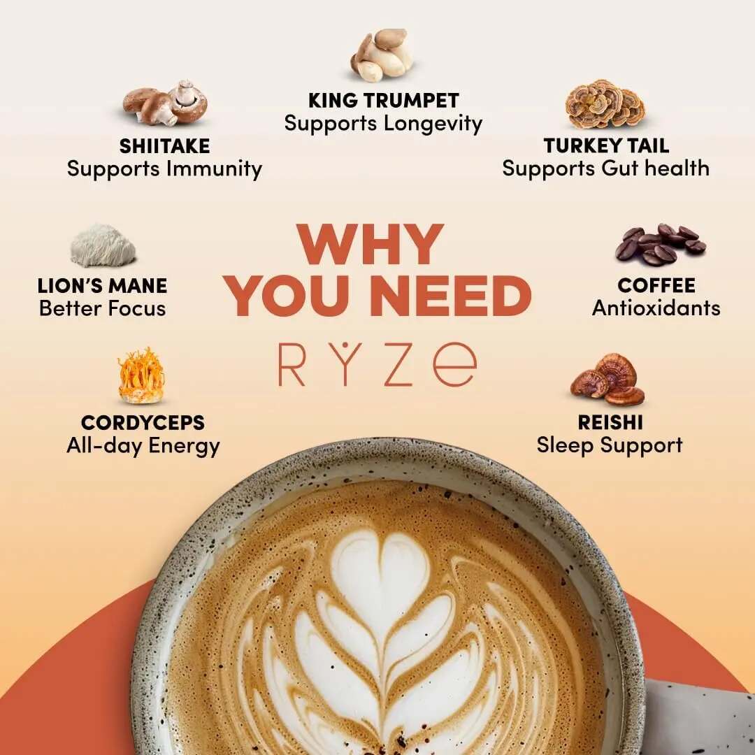 [BUY 1 GET 1 FREE] Focus & Energy Organic Mushroom Coffee