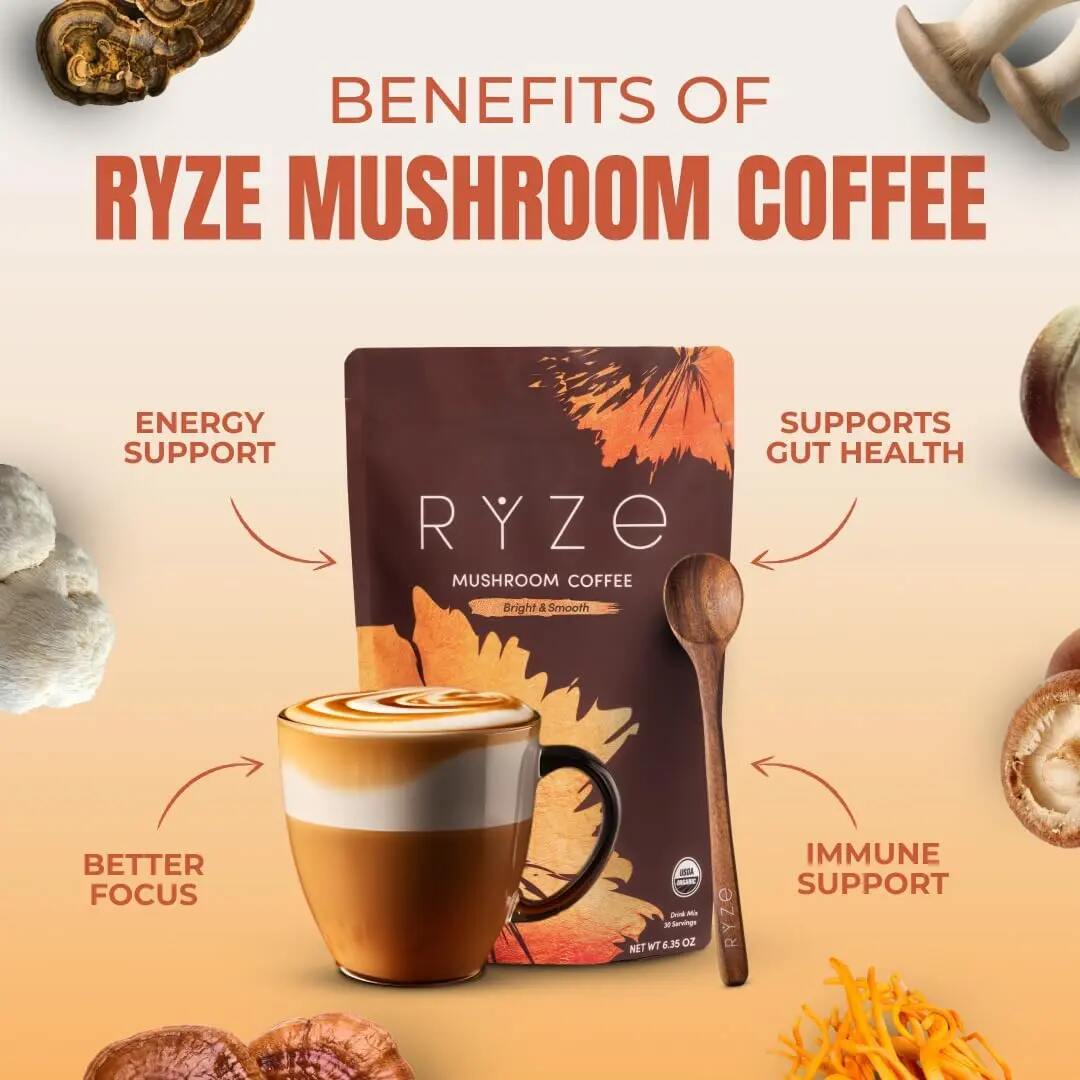 [BUY 1 GET 1 FREE] Focus & Energy Organic Mushroom Coffee