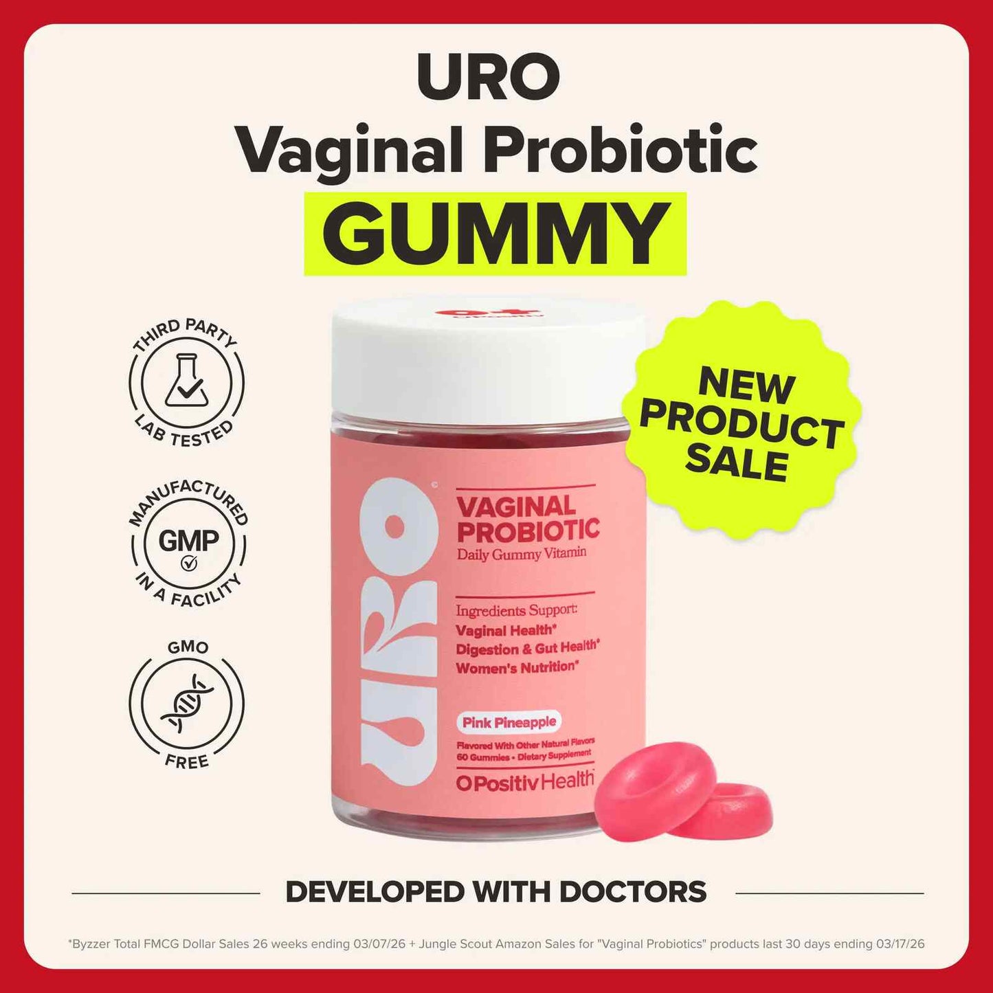 Feminine Health Probiotic Gummies