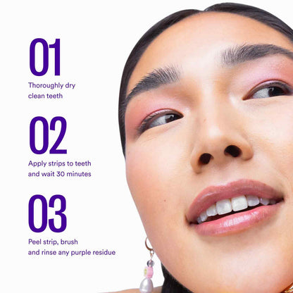 [BUY 1 GET 1 FREE] Stain-Lifting Purple Whitening Strips
