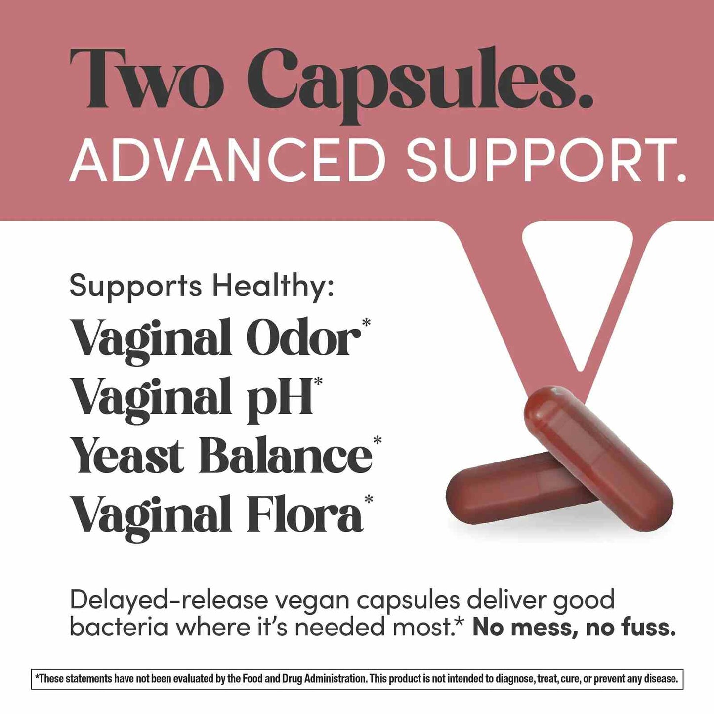 Feminine pH Balance Probiotic Capsules