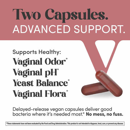 Feminine pH Balance Probiotic Capsules