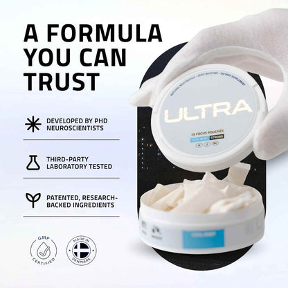 Nicotine-Free Focus Energy Pouches