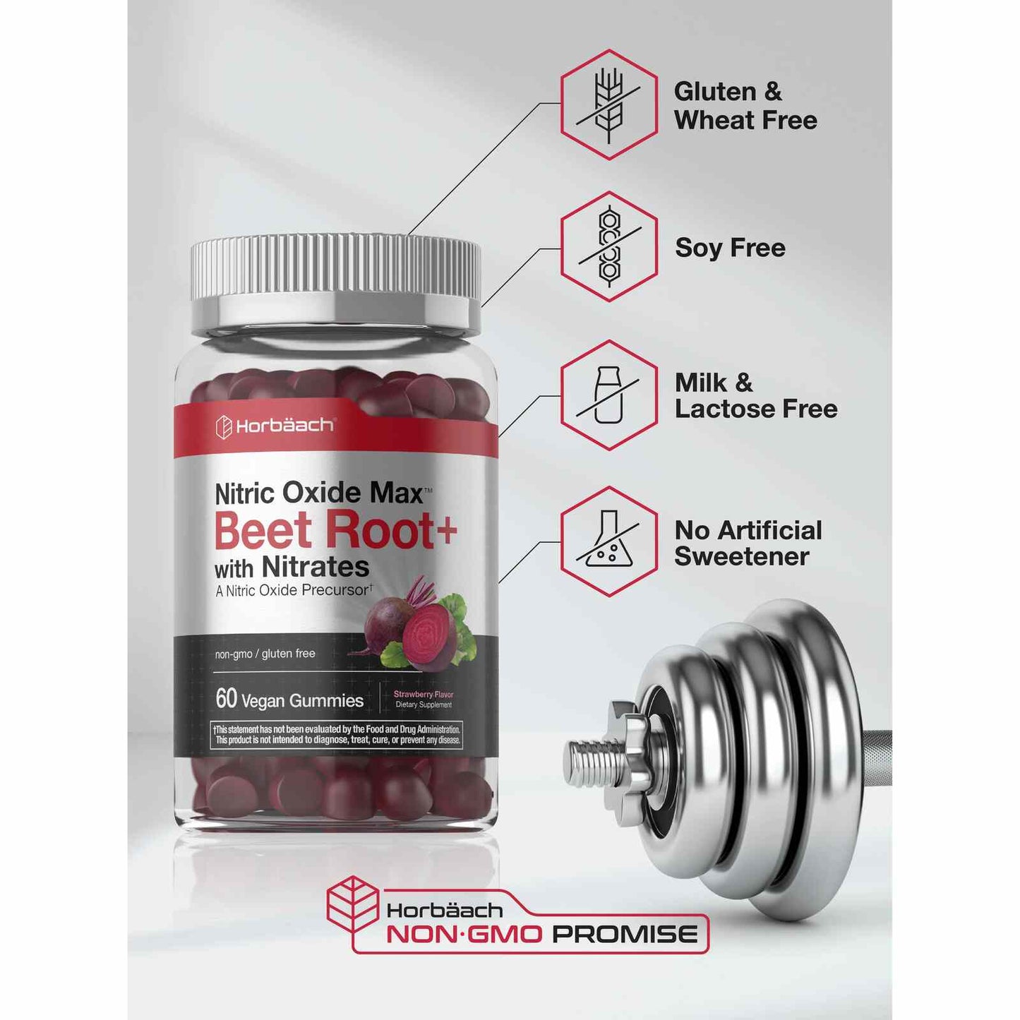 [BUY 1 GET 1 FREE] Beet Root Nitric Oxide Gummies