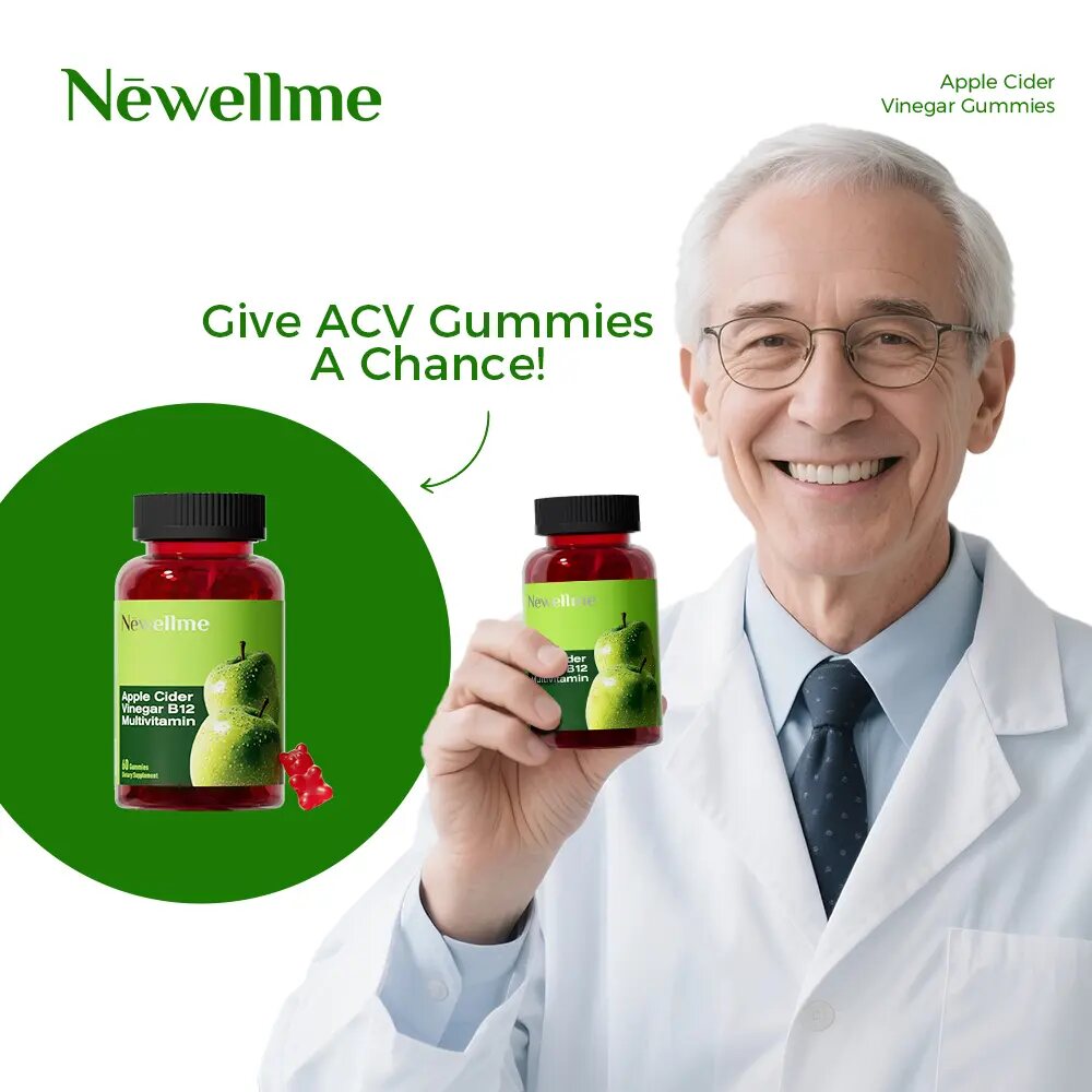 [BUY 1 GET 1 FREE] Energy & Gut Health ACV Gummies