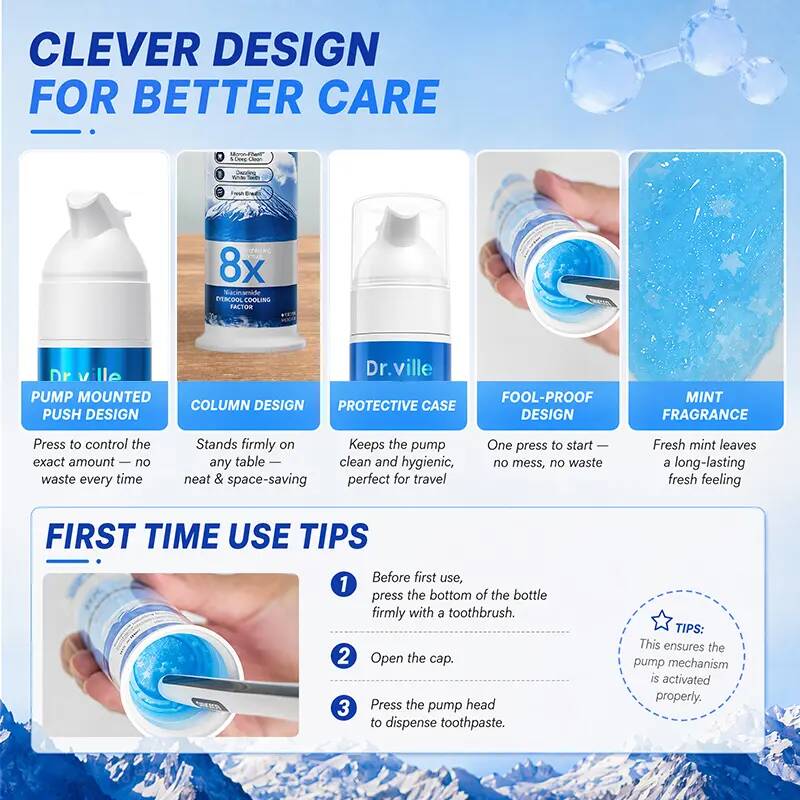 [BUY 1 GET 1 FREE] Niacinamide Charcoal Whitening Toothpaste