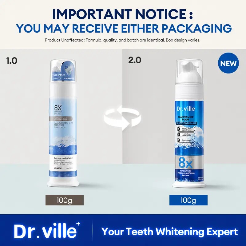 [BUY 1 GET 1 FREE] Niacinamide Charcoal Whitening Toothpaste