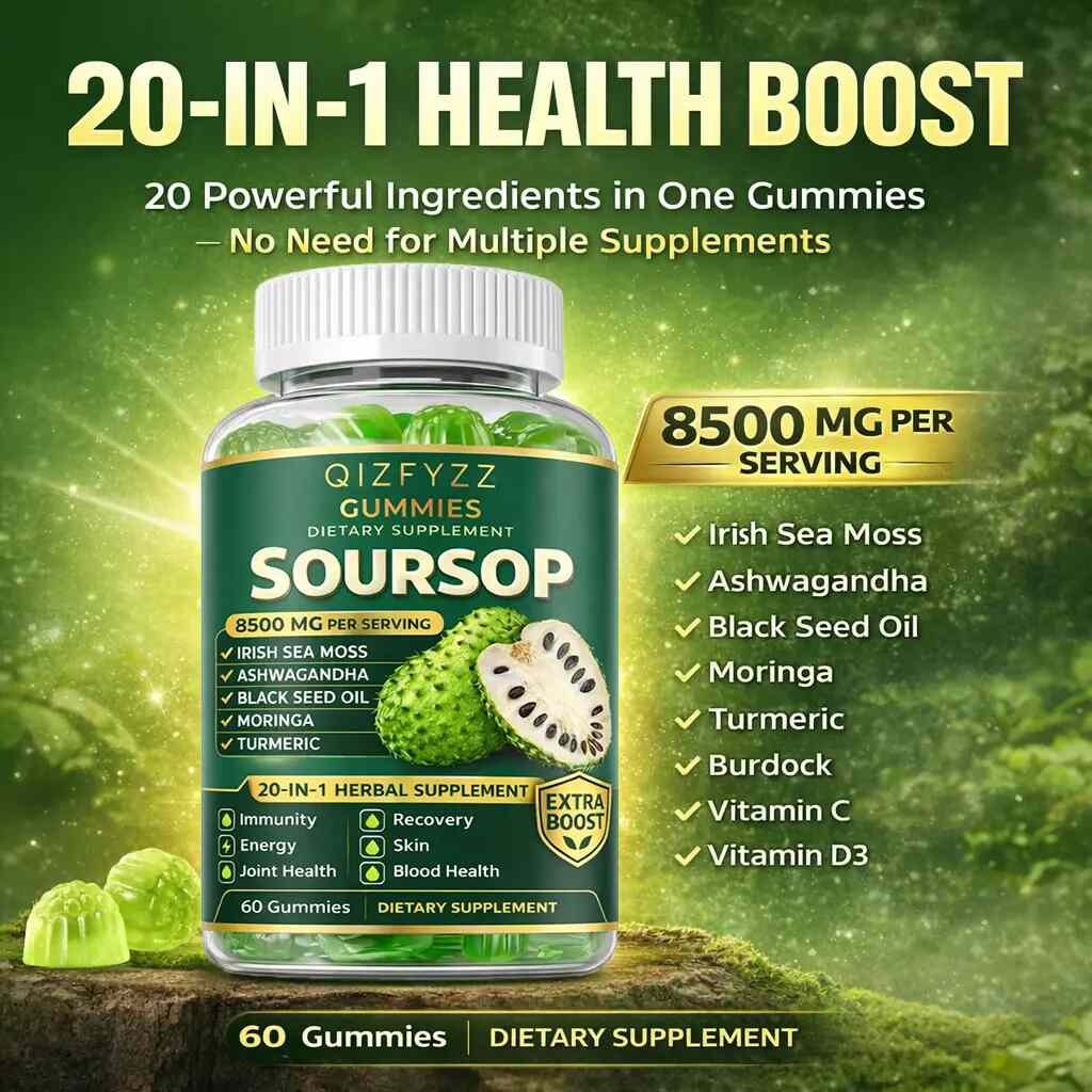 [BUY 1 GET 1 FREE] 20-Herb Soursop Immune Support Capsules