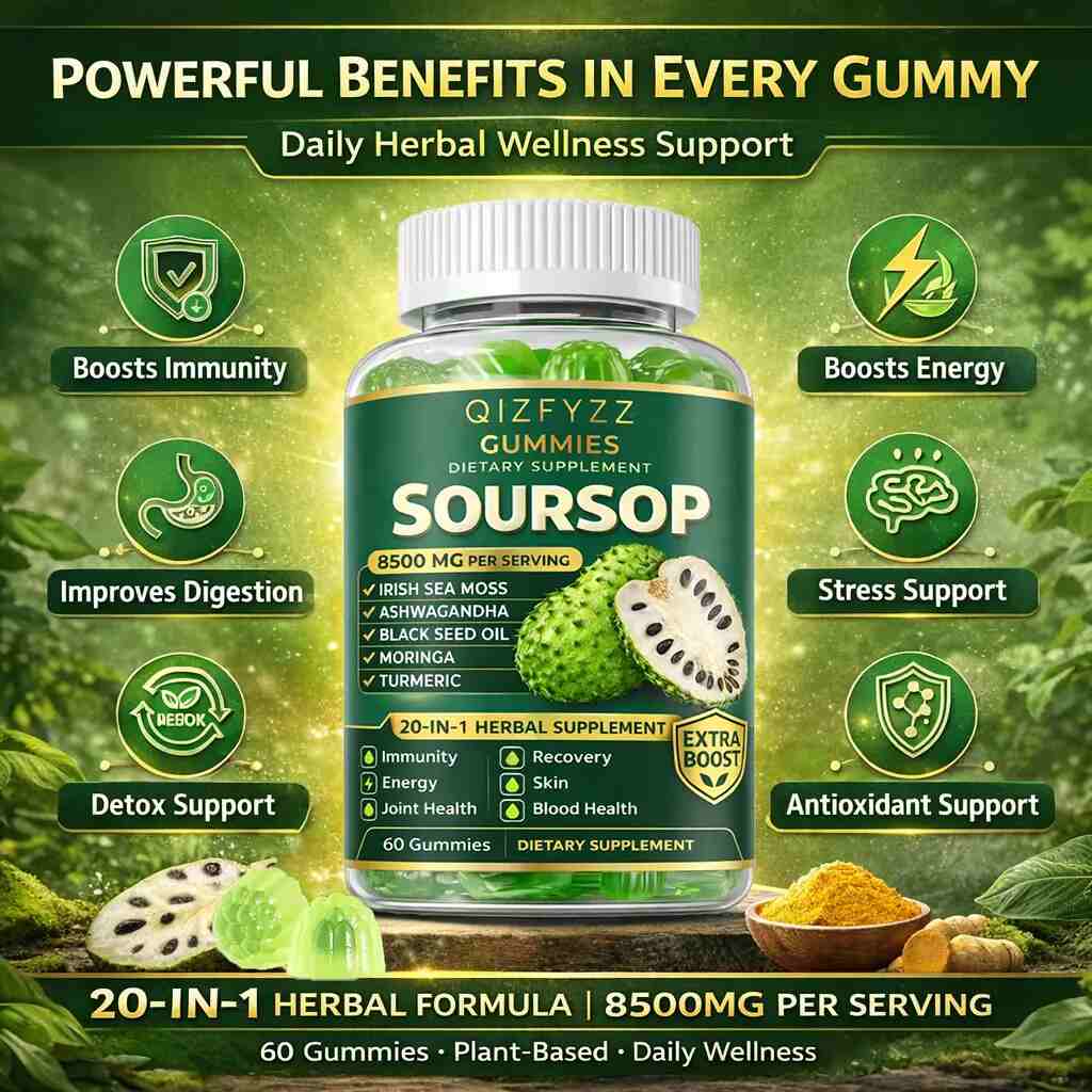 [BUY 1 GET 1 FREE] 20-Herb Soursop Immune Support Capsules