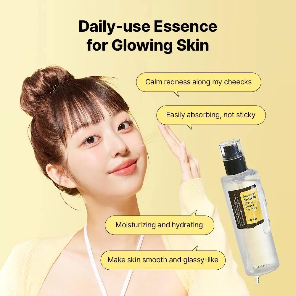Dull Skin to Dewy Glow: 96% Snail Mucin Hydrating Essence