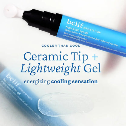 Revitalize Tired Eyes: Instant Depuffing & Hydrating Under-Eye Gel Cream