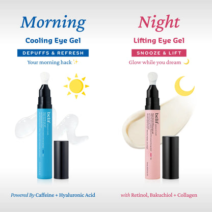 Revitalize Tired Eyes: Instant Depuffing & Hydrating Under-Eye Gel Cream
