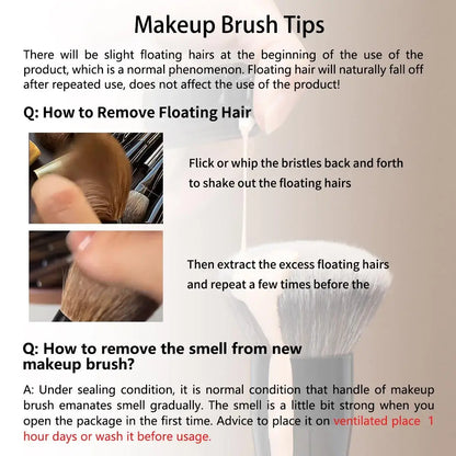 Professional Multi-Functional Soft Makeup Brush Set