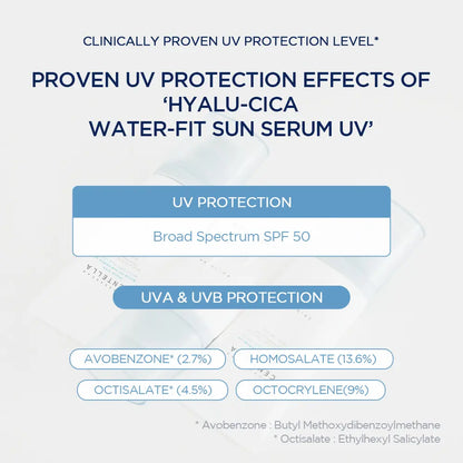 Ultra-Light Hyaluronic Acid Sun Serum SPF50+