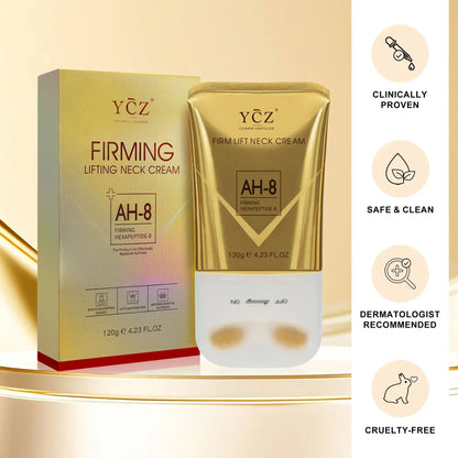 Erase Crepey Skin: Upgraded Hexapeptide Neck & Body Firming Cream