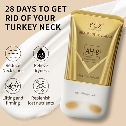 Erase Crepey Skin: Upgraded Hexapeptide Neck & Body Firming Cream