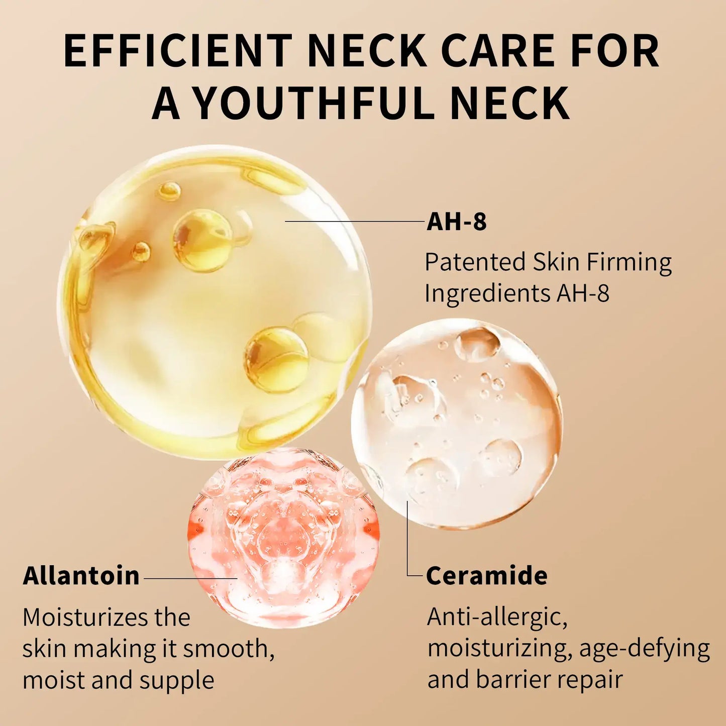 Erase Crepey Skin: Upgraded Hexapeptide Neck & Body Firming Cream