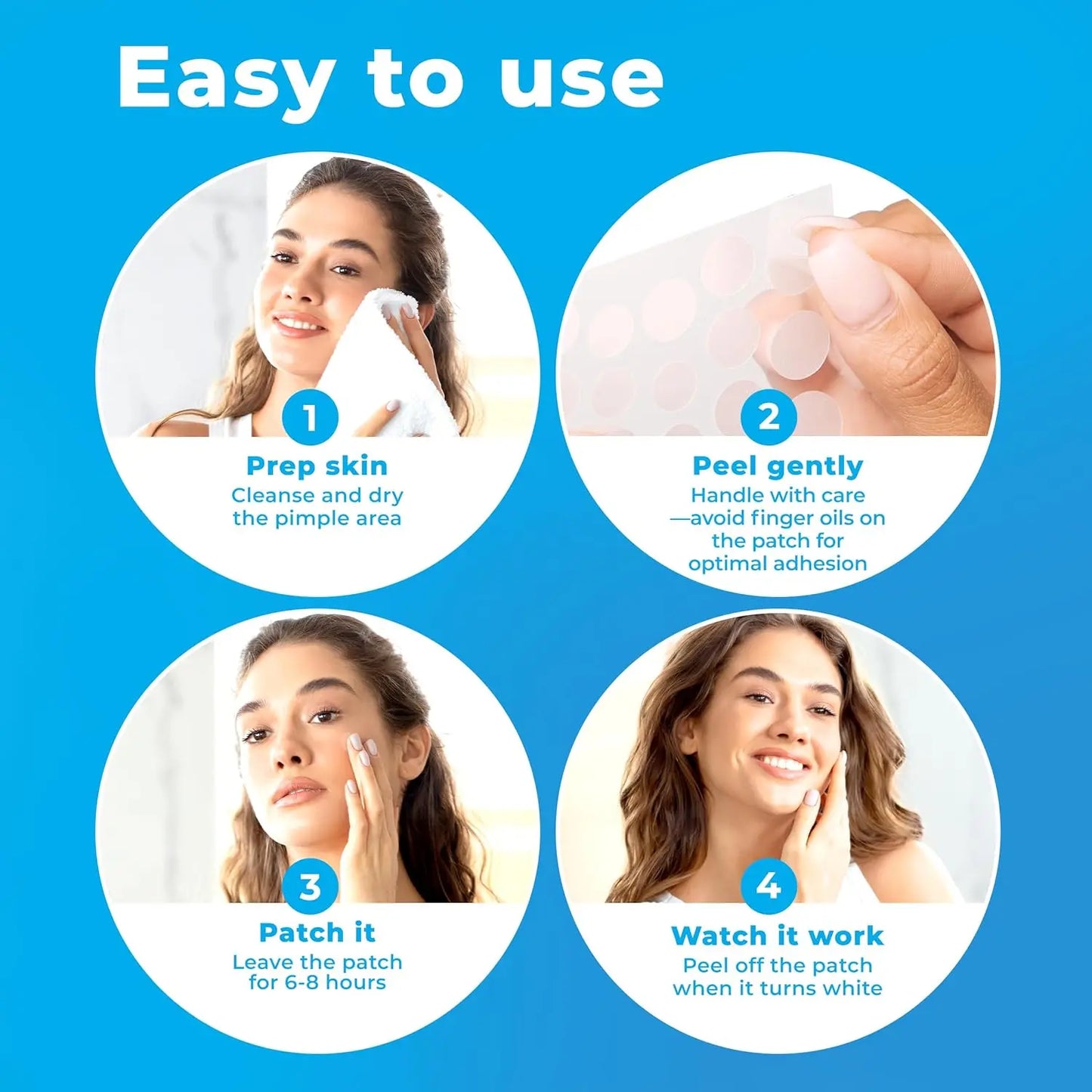 Overnight Blemish Clearing Hydrocolloid Acne Patches