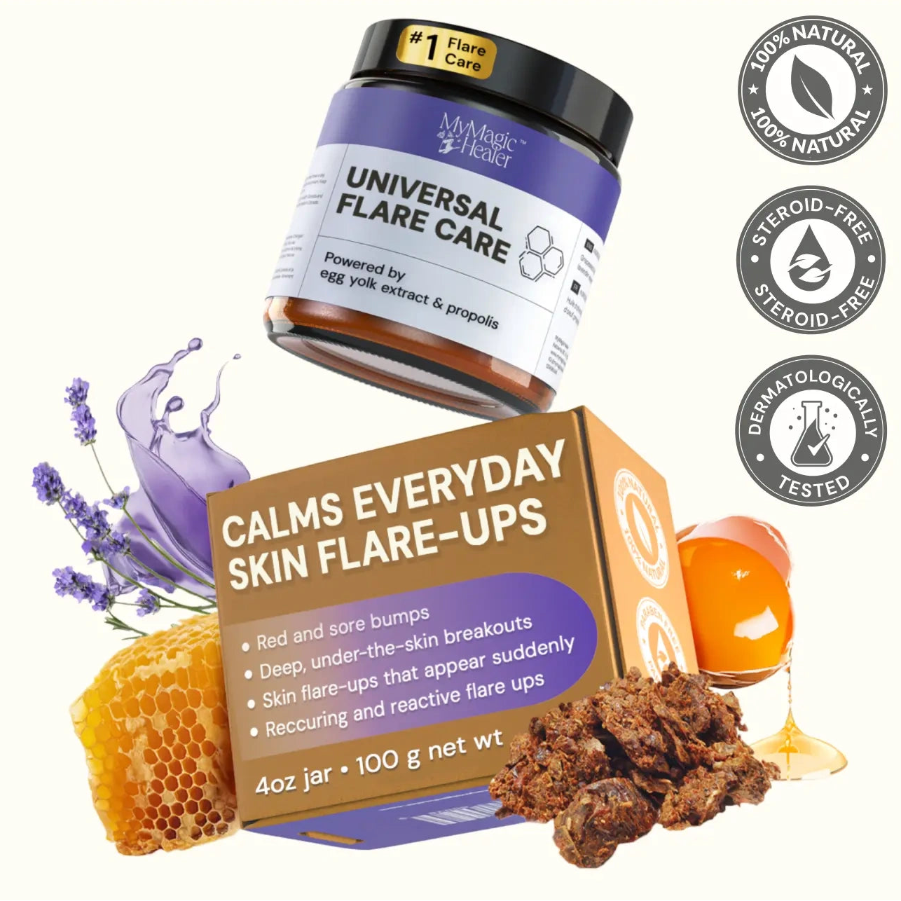 Universal Flare Care | Sudden & Recurring Skin Flare Ups