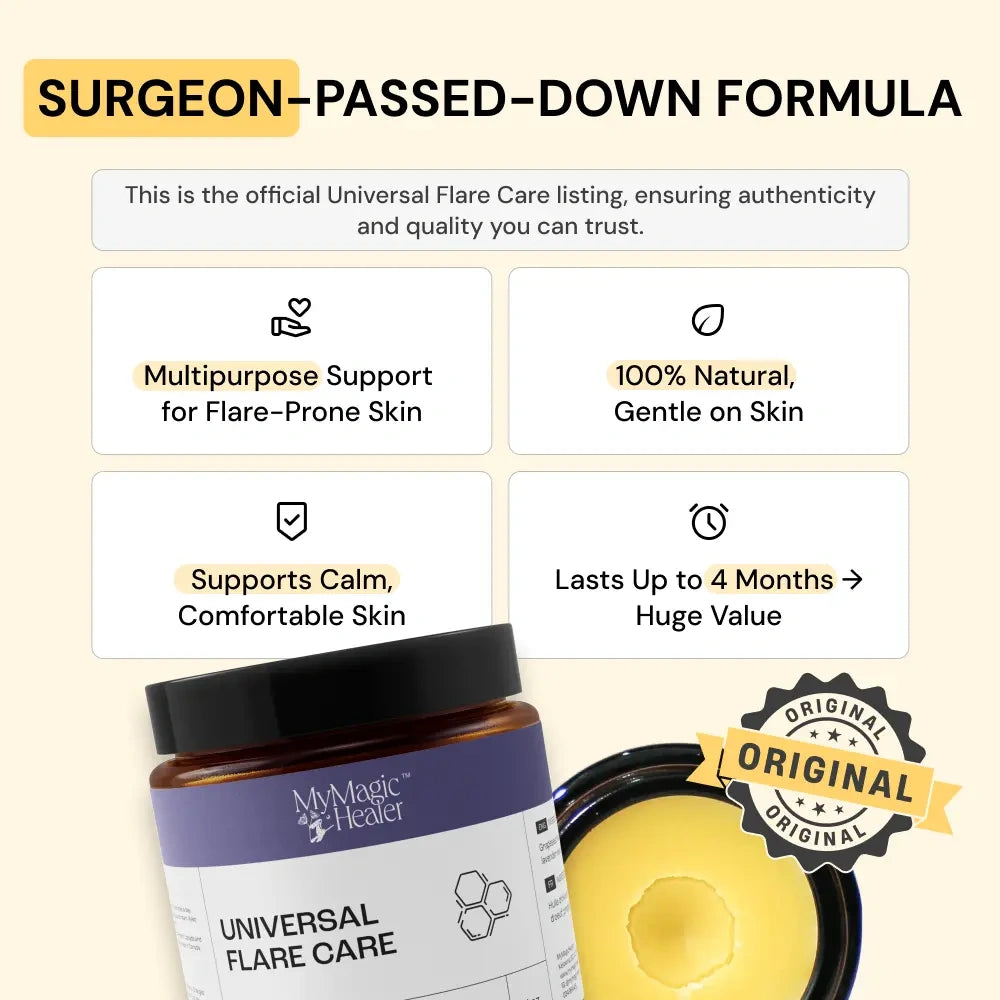 Universal Flare Care | Sudden & Recurring Skin Flare Ups
