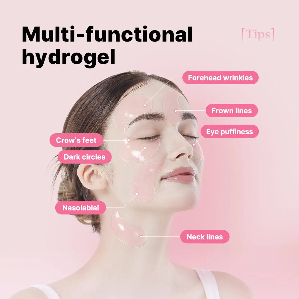 Collagen Hydrogel Eye Patches